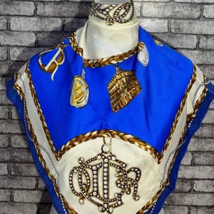 Gratis verzending Authentieke zijden sjaal (35 x 35 inch) C 11465