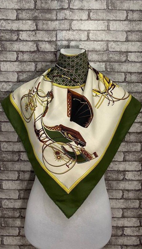 Hermes store mini scarf