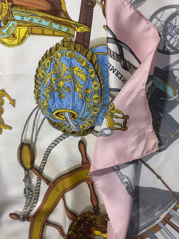 Free shipping Authentic Hermes “Muse” silk scarf … - image 5
