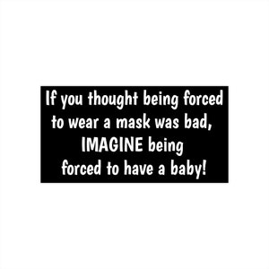Pro Choice Bumper Stickers. Pro Women Pro choice sticker. Womens rights sticker.