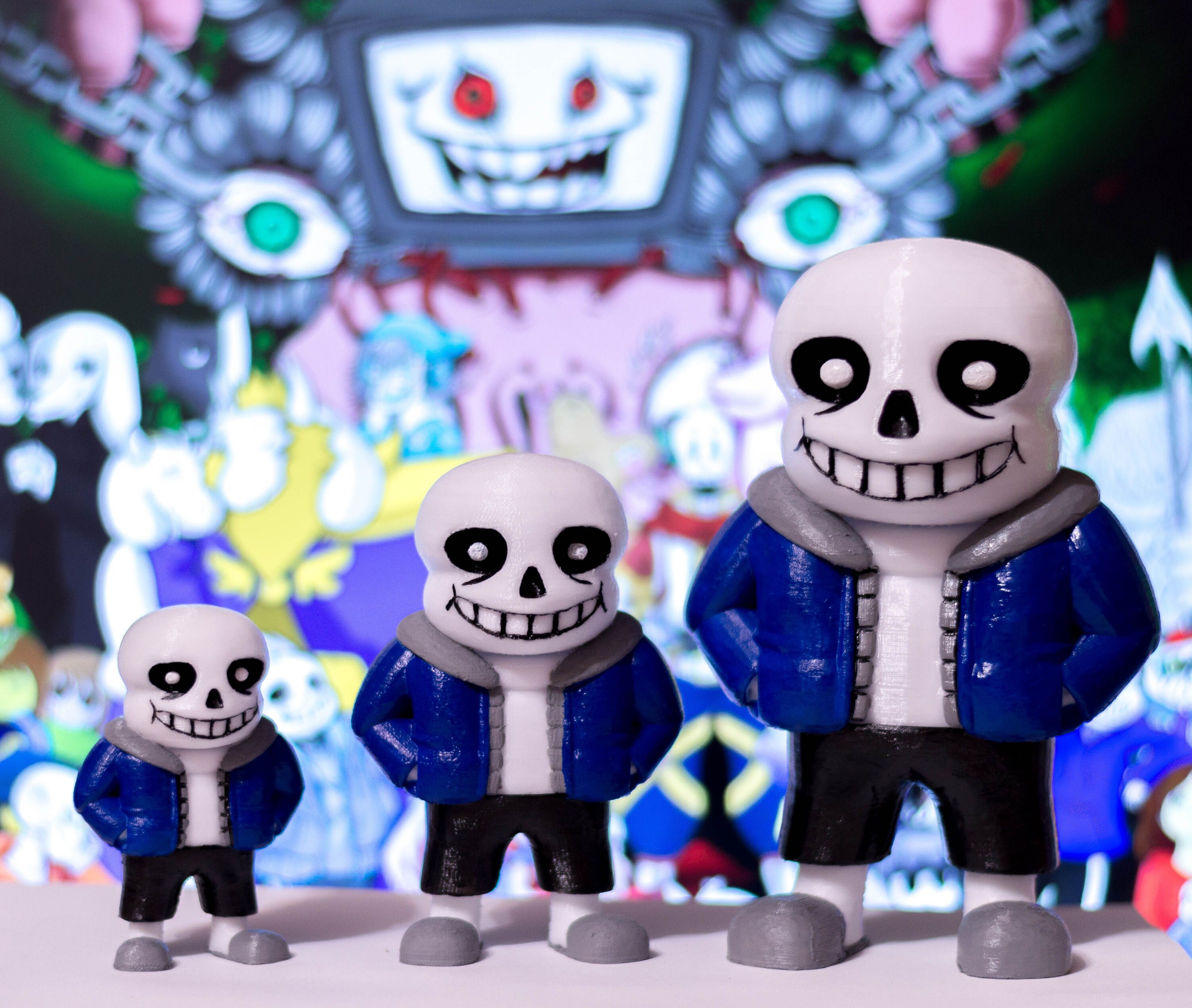Undertale Sans The Skeleton Etsy