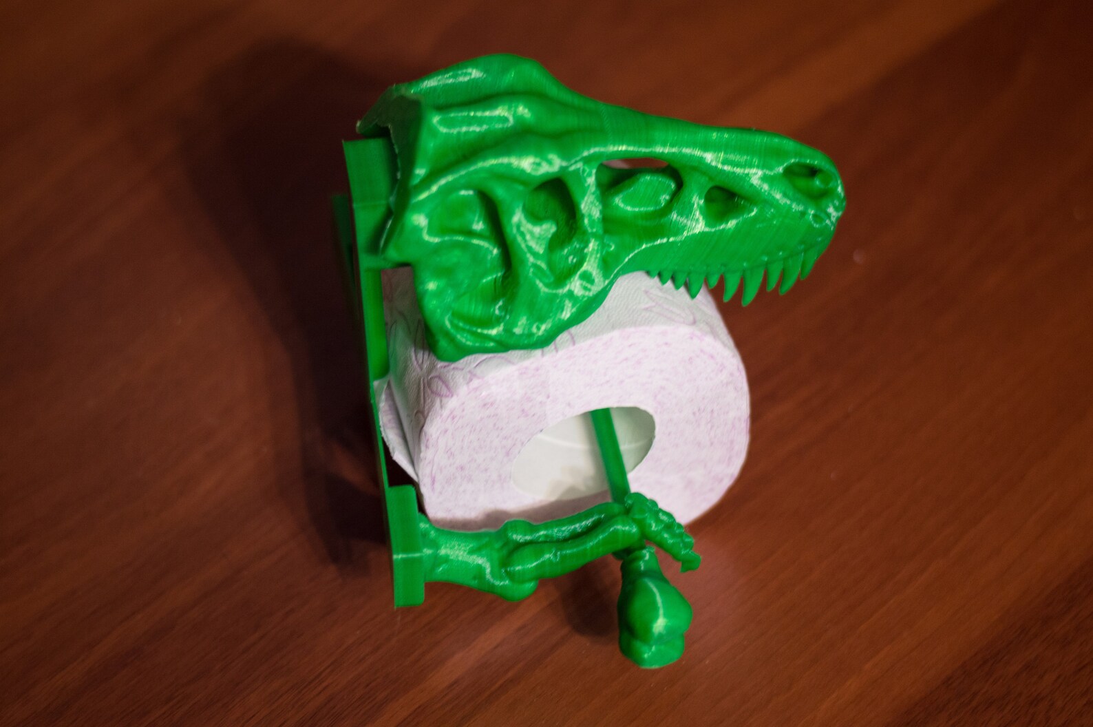 TRex Toilet Paper Holder 3D Printed Bathroom accessories Etsy