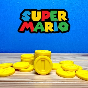 Replica Mario Coins - 3D printed Coins