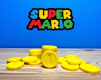 Replica Mario Coins - 3D printed Coins