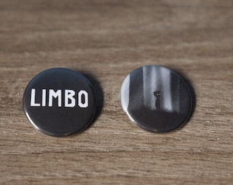 Limbo Boy Geïnspireerd Button Pins Set - Pin Back Buttons voor verzamelen/hoeden/Lanyard/rugzak/kleding/meer