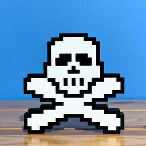 RuneScape PK Skull Icon - Old School Runescape 3D Printed Display Piece - OSRS