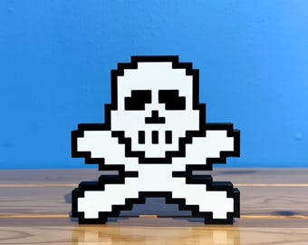 RuneScape PK Skull Icon - Old School Runescape 3D Printed Display Piece - OSRS