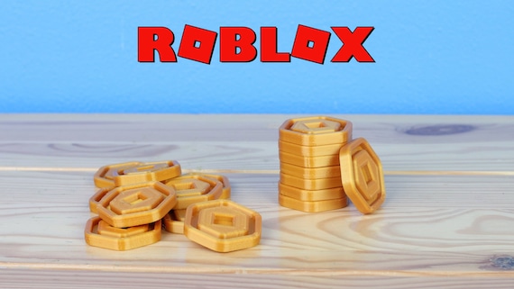 3MF file Roblox Keychain Party Favors / Robux coins 🗝️・3D print design to  download・Cults