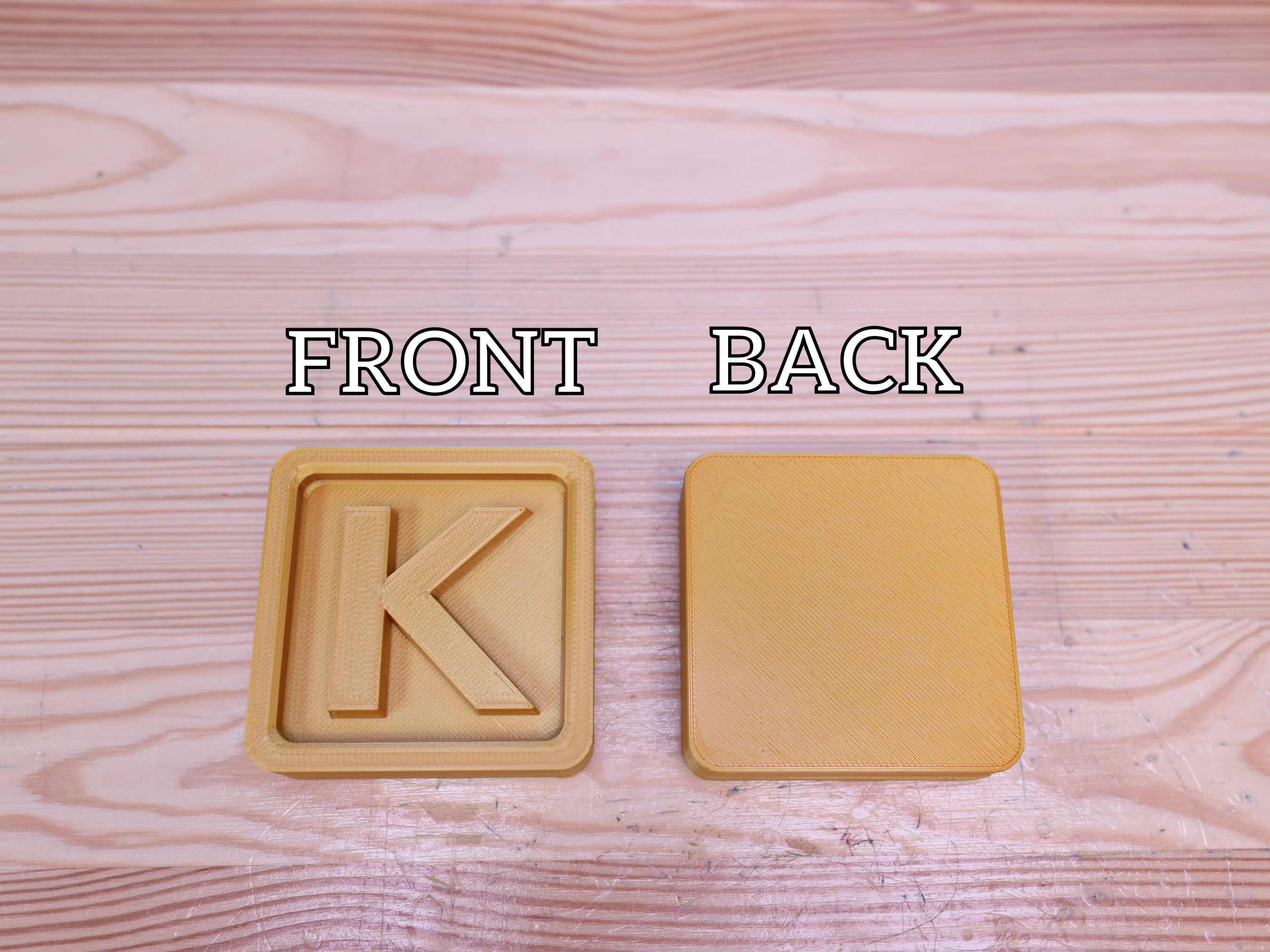 Donkey Kong Country Golden kong Letters 3D - Etsy