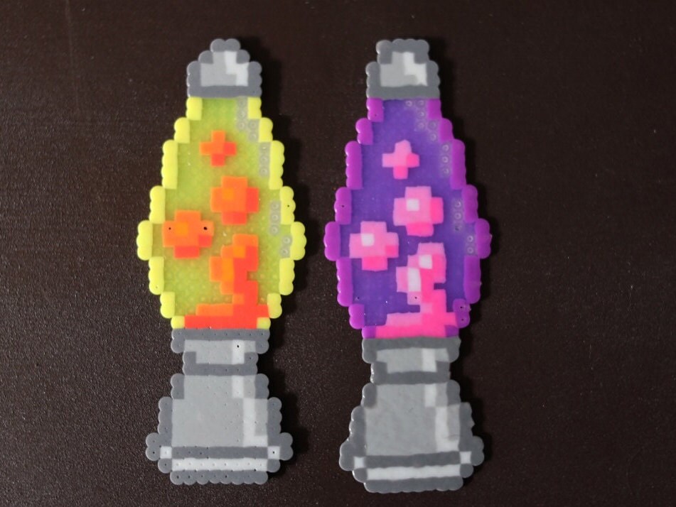 Lava Lamp Perler Bead Art Etsy