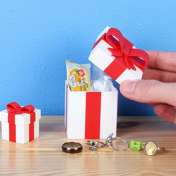 Animal Crossing New Horizons Present Box - Storage For Jewelry, Candy, Keys - 3D printed