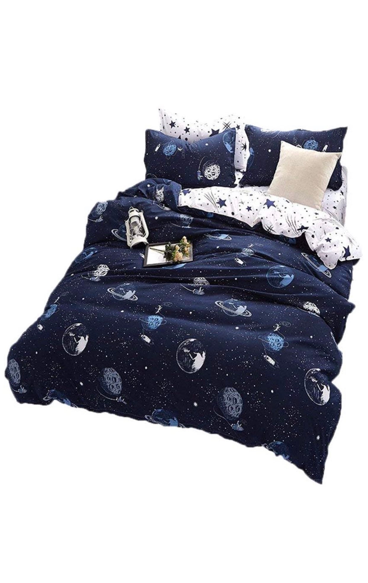 Twin Bed Size Weighted Blanket 68 x 90 Star Universe Duvet Etsy