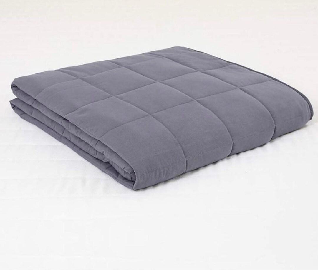 King Bed Size Weighted Blanket 100 Cotton Etsy