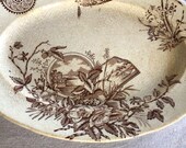 Beautiful aged farmhouse platter