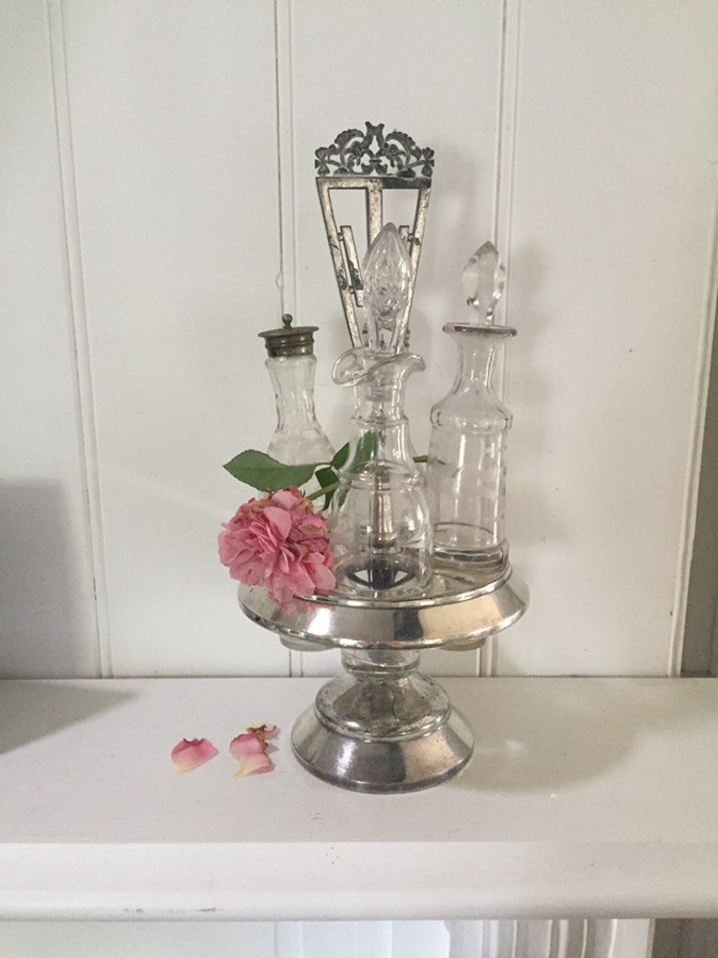 Victorian Silver Condiment Cruet. Etsy