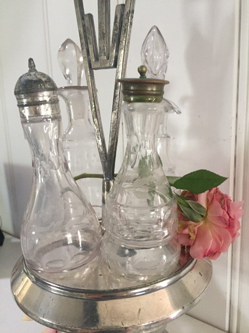 Victorian Silver Condiment Cruet. Etsy