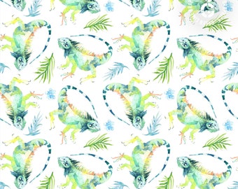 Iguana digital paper, Iguana seamless pattern, Iguana sublimation, Reptile digital paper, Reptile craft paper, Lizard seamless pattern