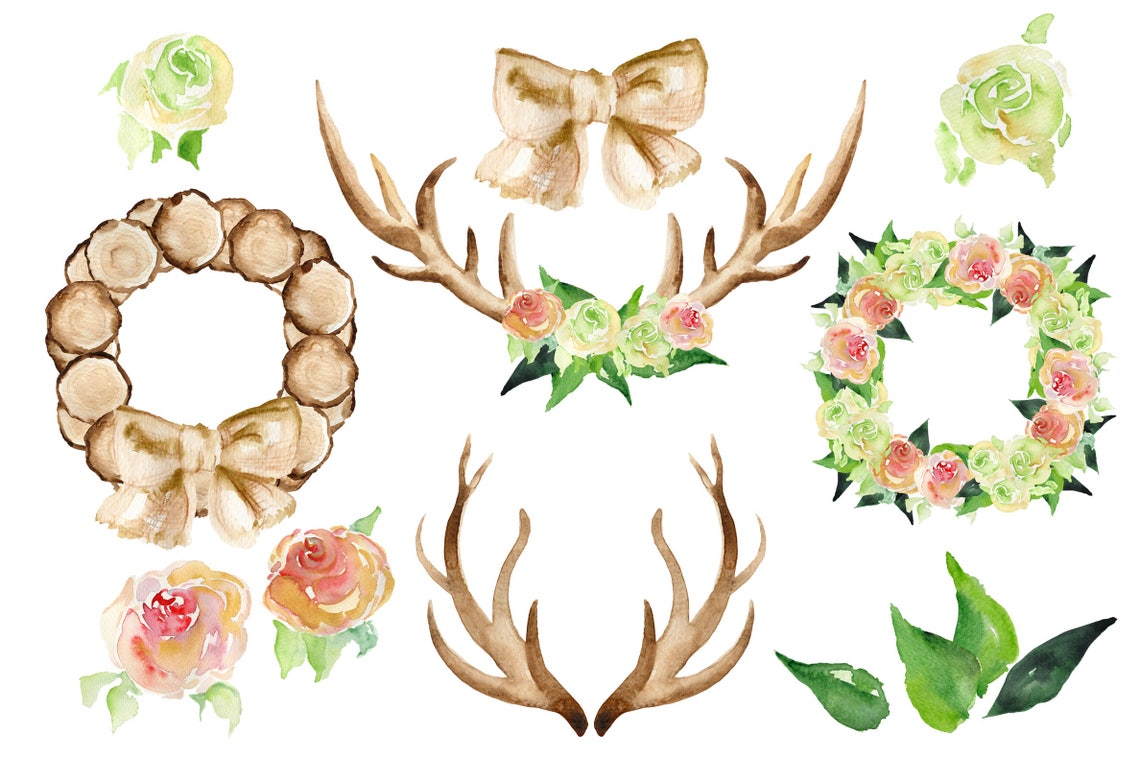 Rustic Wedding Clip Art Barn Wedding Clip Art | Etsy