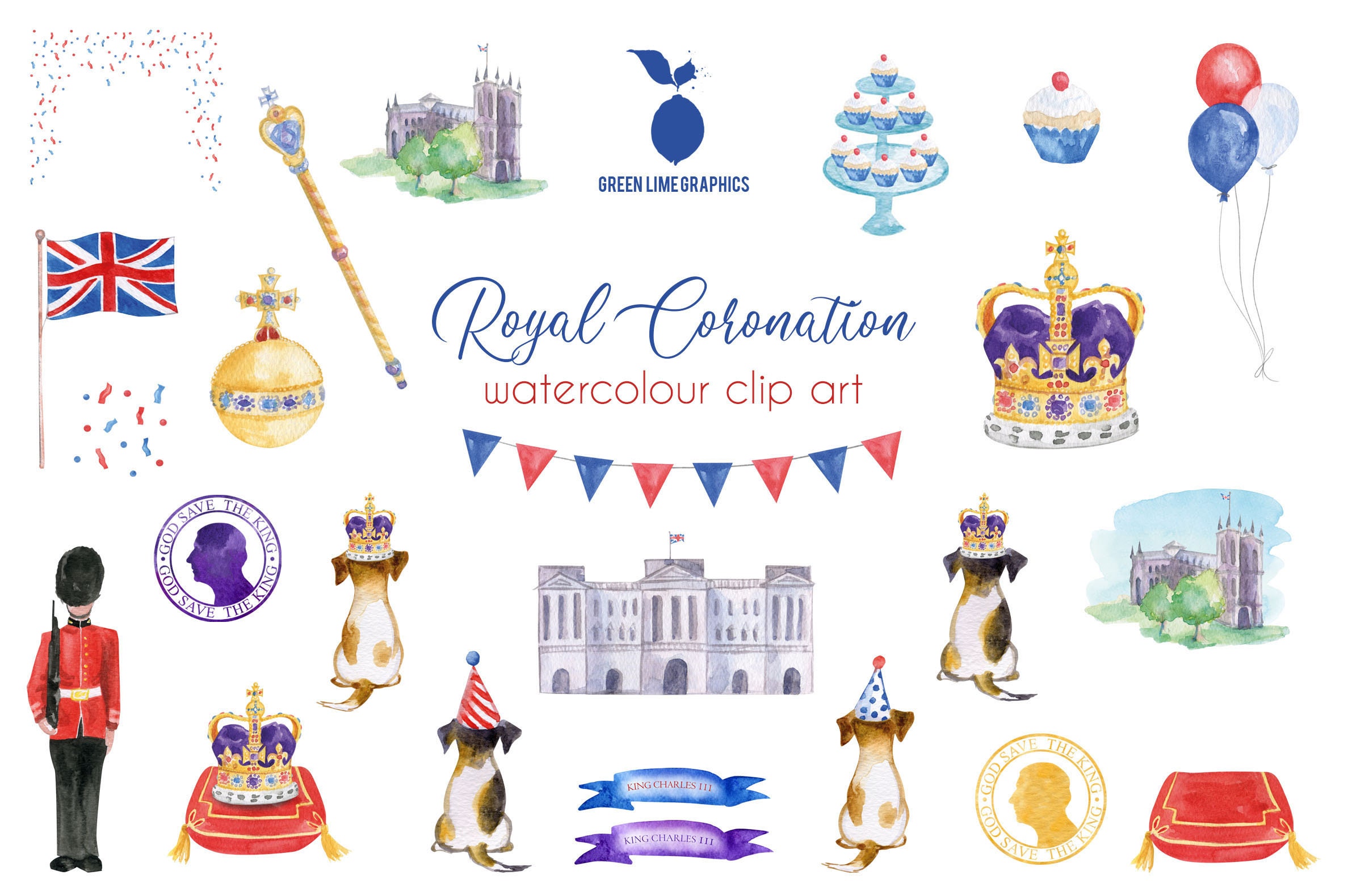 King Charles Coronation Clipart Kings Coronation Png - Etsy Canada