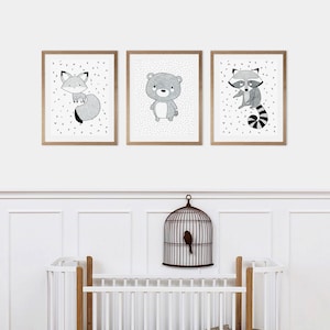 Tre piccoli vasi tra cui scegliere - Poster e carte - Decorazione per camere per bambini e bambini - Tre vasini