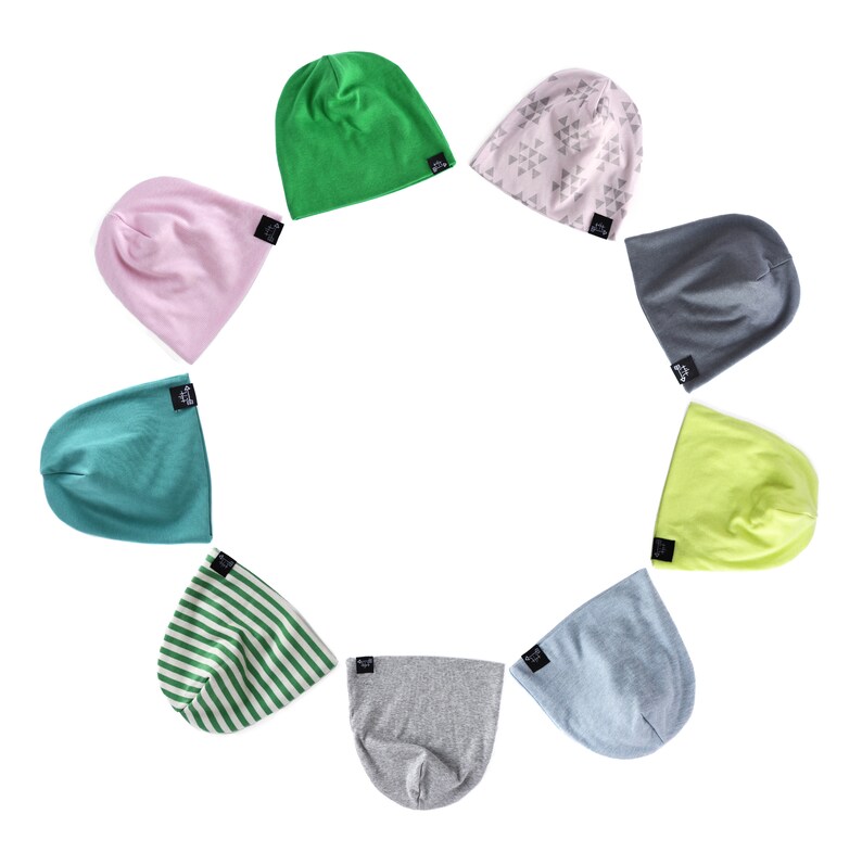 Slouchy Beanie Pattern and Sewing Tutorial PDF Pattern Toddler/baby