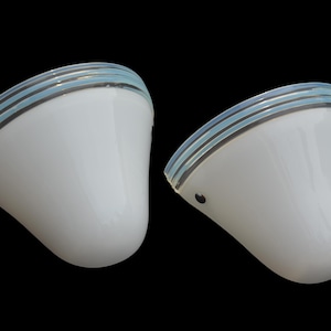 Murano glass sconces Italian design wall lamps by Leucos 1970s Venetian glass wall lights murano chandelier flush mount vintage lighting