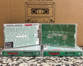Cassette Labyrinth - The Shining edition - Overlook Hotel Hedge Maze ball in maze fidget toy