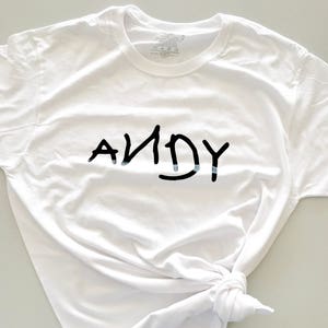 Andy Shirt, Toy Shirt, Vacation Shirt, 90's Kid, Gift, Family Vacation, Nostalgia Shirt, Property of Andy, Movie Shirt, Nerd, Nerdy