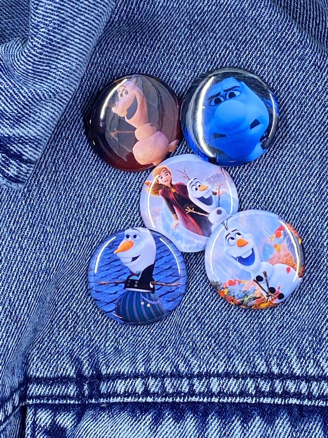 Best of Olaf Button Set Frozen Olaf Frozen 2 Button Frozen | Etsy