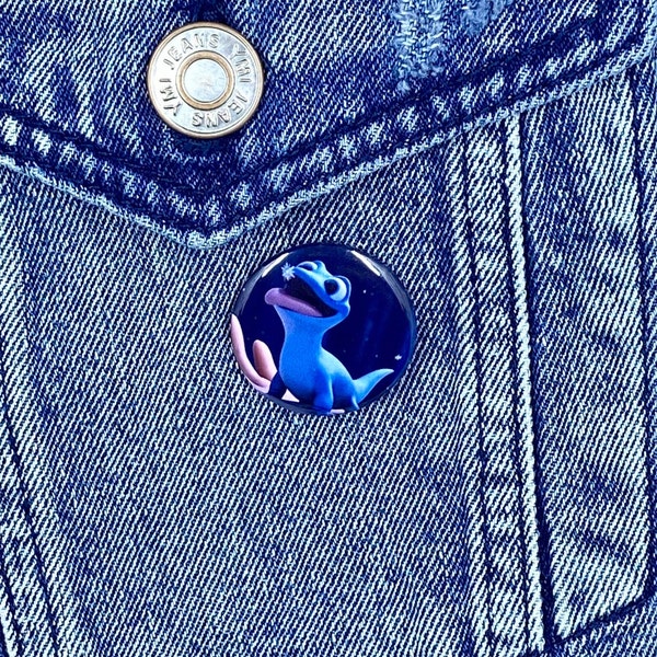 Frozen II Bruni Pin, Frozen Pin, Elsa Pin, Disney Pin, Disney Animals Pin, Bruni, Fire Spirit, Pins, Pressed Button, Pin Back Button, Button