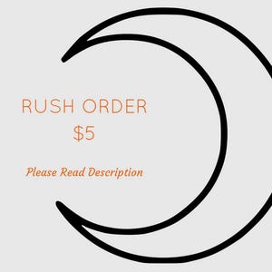 Rush Order Fee, Add On