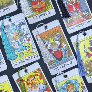 Intuitively Chosen Mystical Medleys Tarot Bookmark, Vintage Cartoon, Booktok, Book Mark, Book Gift, 1930, Gift, Bookish, Tarot Reading