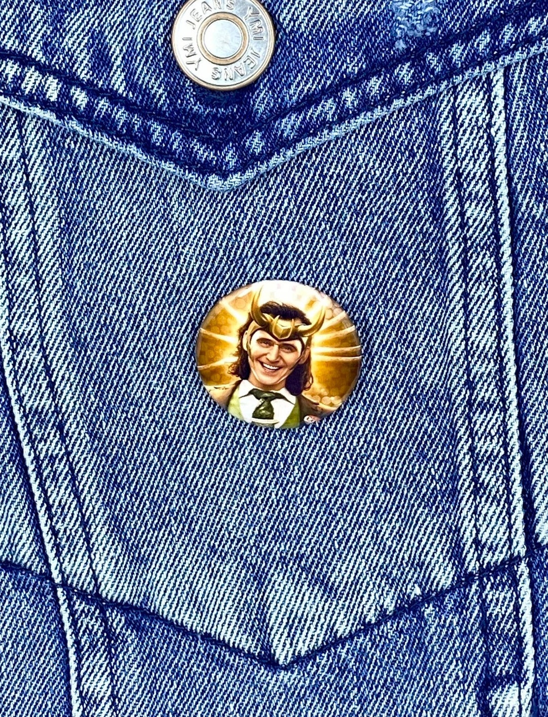 Loki For President, Vote Loki & Be(lie)ve Large 2.25" Buttons Marvel