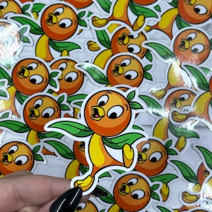 Disney World Orange Bird Sticker, EPCOT Sticker, Disney World, Disney Sticker, Disney Adult Sticker, Disney Decal, Water Bottle Sticker