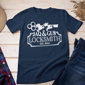Cinderella Jaq and Gus Locksmith Shirt, Cinderella Shirt, Gus Gus, Disney Company Shirt, Disney Shirt, Disney Adult, Disneyland Shirt