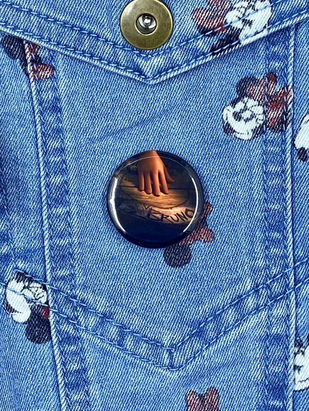 Encanto Bruno Plate Button, Encanto Button, Encanto, Bruno, Disney