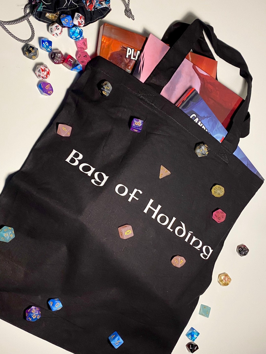 Dungeons and Dragons, Bag of Holding, Tote Bag, Book Bag, D and D ...