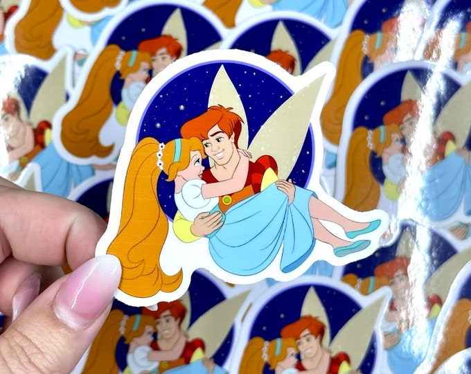 Thumbelina Movie Sticker, Fairy Sticker, Thumbelina Movie, Thumbelina ...