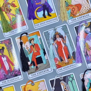 Intuitively Chosen Modern Witch Tarot Bookmark, Modern Witch, Booktok, Book Mark, Book Gift, Witchy Gift, Bookish, Reader, Tarot Reading