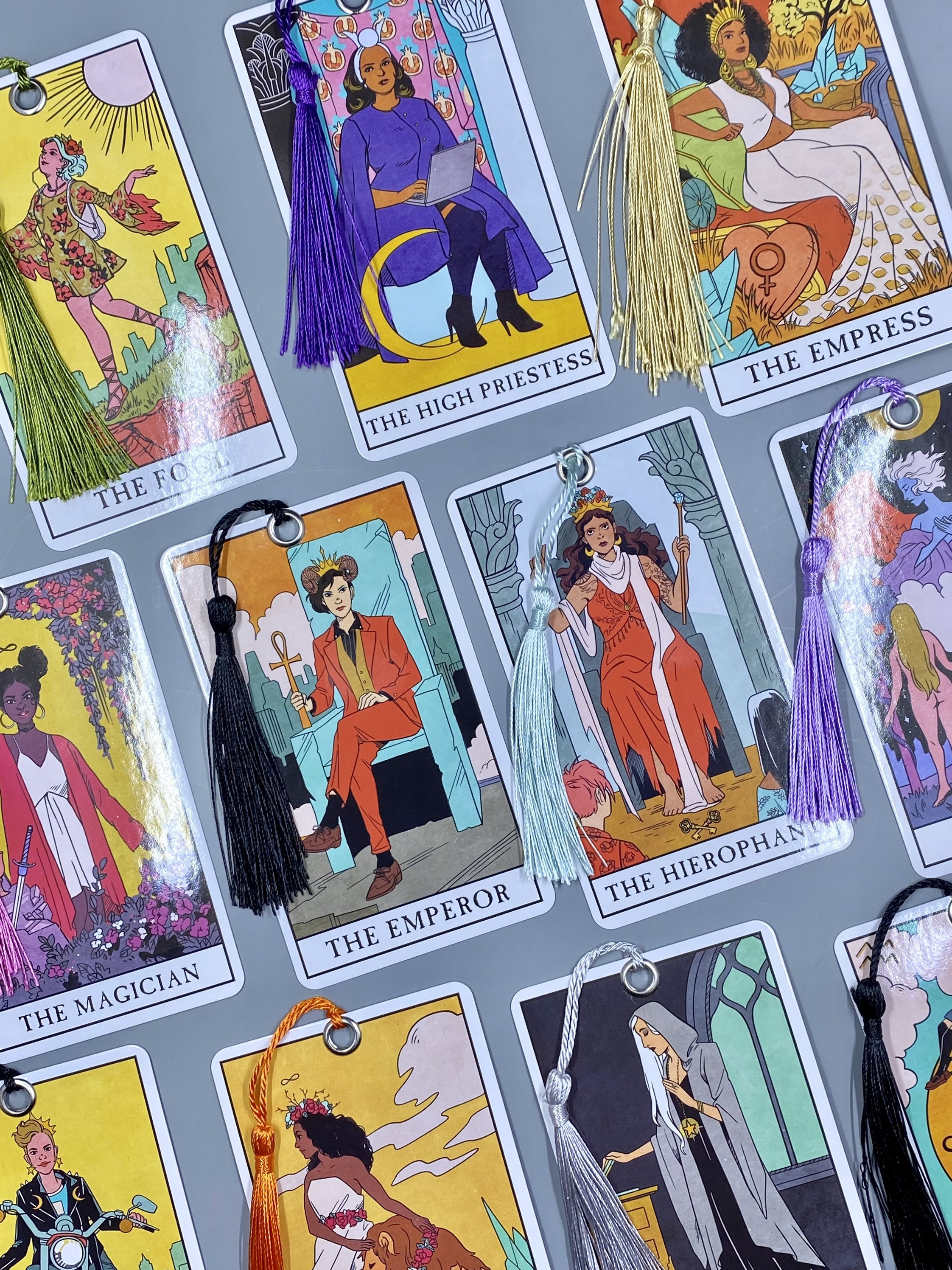Intuitively Chosen Modern Witch Tarot Bookmark Modern Witch Etsy