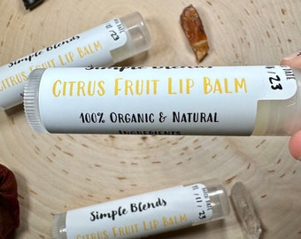 Citrus Fruit Lip Balm
