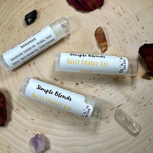 Sweet Orange Lip Balm
