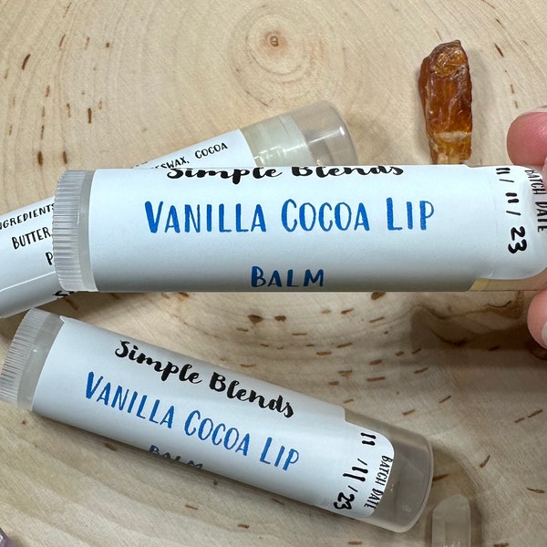 Vanilla Cocoa Lip Balm