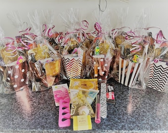 Rose Gold Pamper Party Box: 11-Piece Spa Gift Set