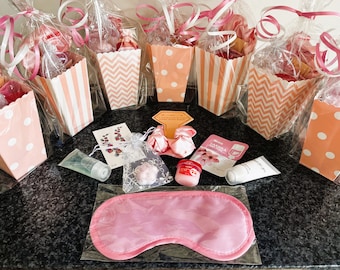 Pink Pamper Party Box: Pre-Filled Sleepover Beauty Gift