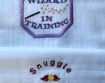 harry potter muslin squares