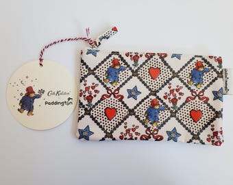 Paddington Bear Zip Up Purse