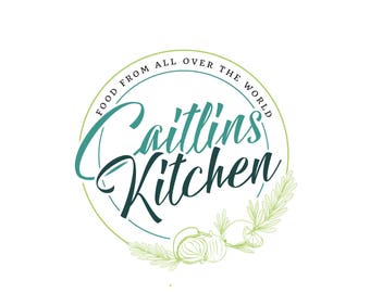 Food Blog Logo Etsy Food Blog Logo Etsy