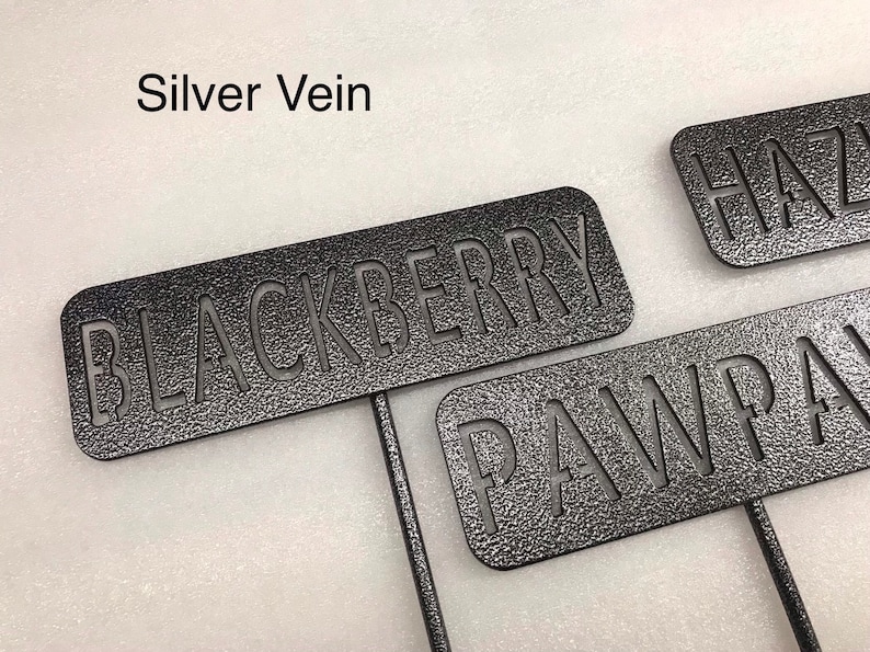 Metal Garden Stakes / Vegetable Stakes / Herb Marker / DIY Etsy