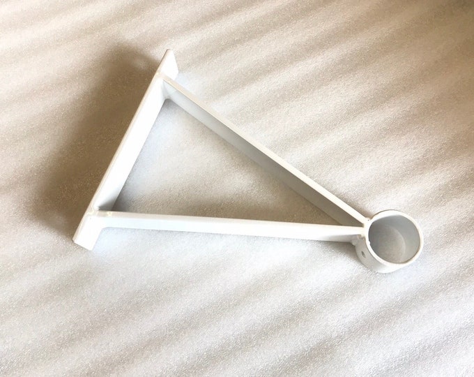 Handcrafted Industrial Closet Rod Bracket / Decorative Rod Etsy